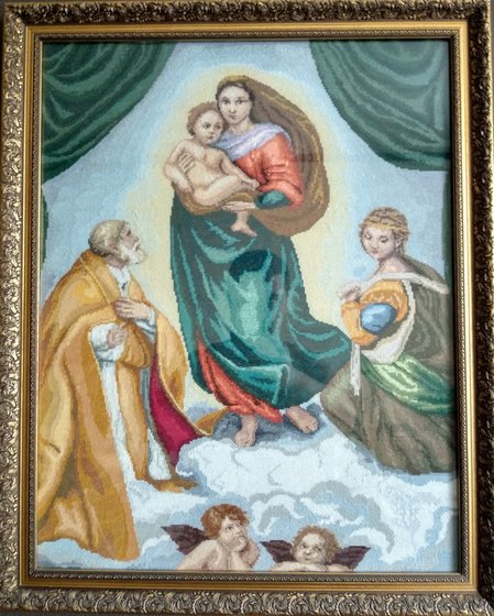 Работа «сикстинская мадонна»