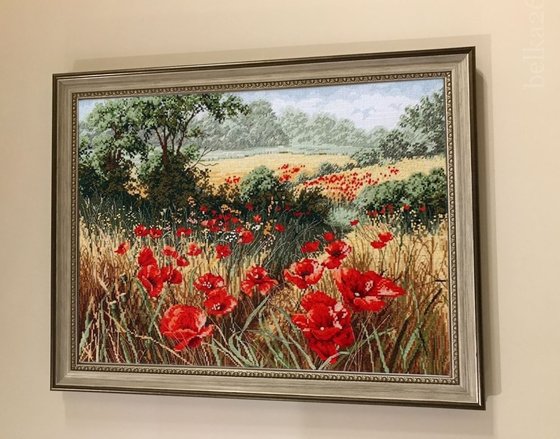 Работа «Маки»