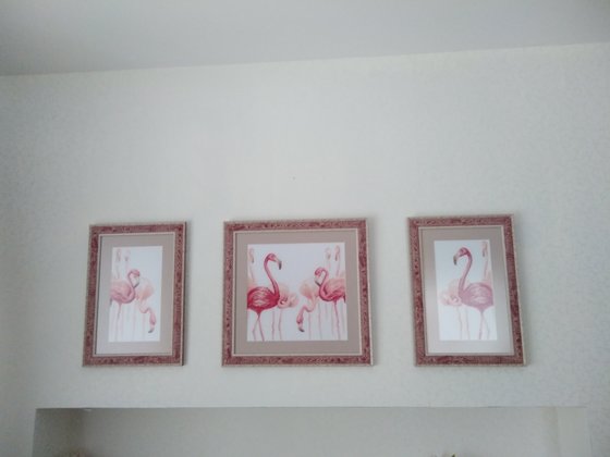 Работа «Фламинго»