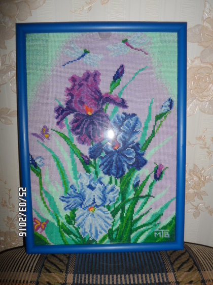 Работа «Ирисы»