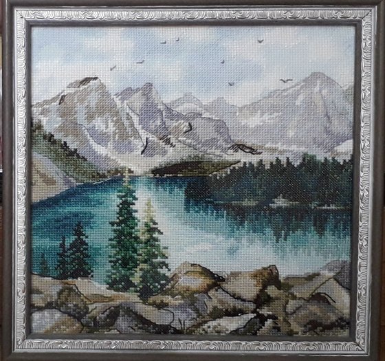 Работа «Озеро Морейн»