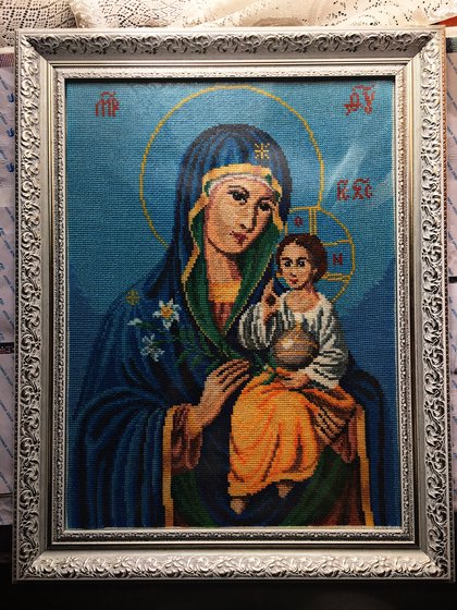 Работа «Чистый цвет. По схеме.»