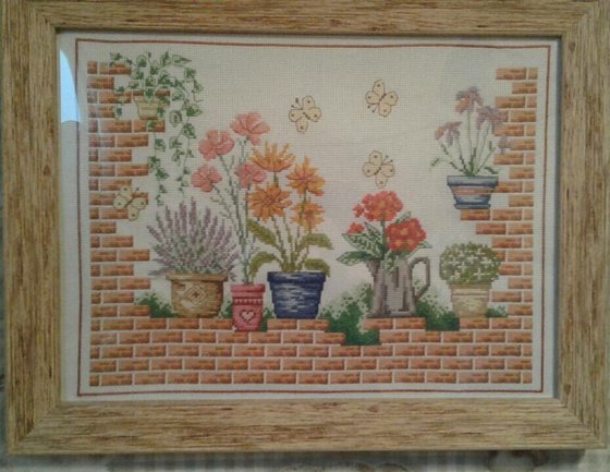 Работа «Цветы для дома»