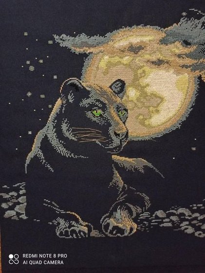 Работа «ЧЁРНАЯ ПАНТЕРА.»