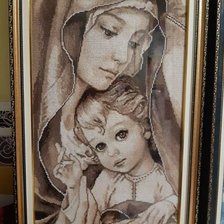 Работа «Мадонна с младенцем.»