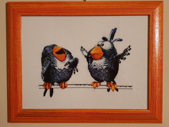 Работа «,, Птицы,, небольшая отдыхалочка:)»