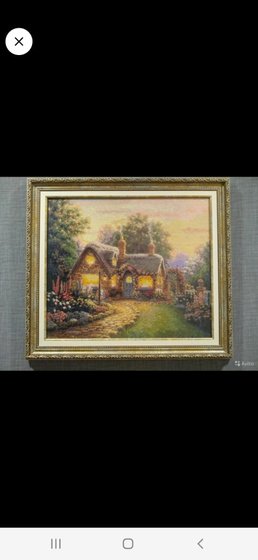 Работа «Домик с садиком»