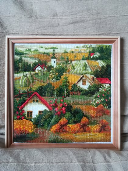 Работа «Сербский пейзаж»