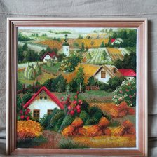 Работа «Сербский пейзаж»