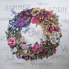 Работа «Венок всех сезонов»