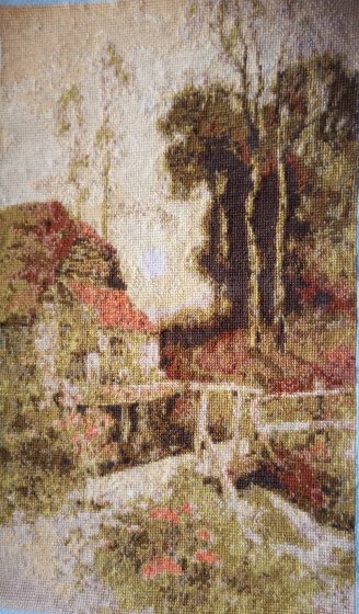 Работа «мост у мельницы»