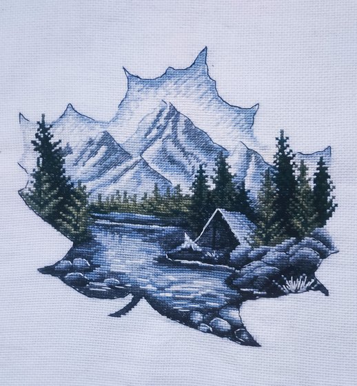 Работа «Наедине с природой»