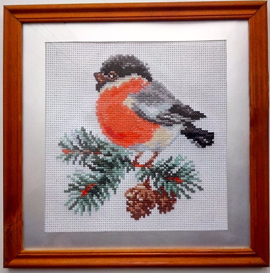 Работа «Снегирёк»