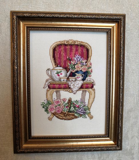 Работа «Время чаепития»