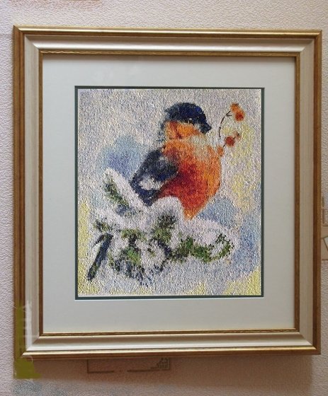 Работа «Снегирь»