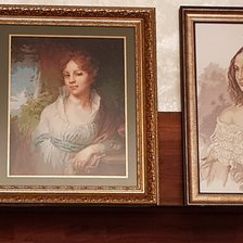 Работа «Пара прекрасных дам»