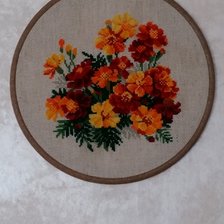 Работа «Бархатцы»