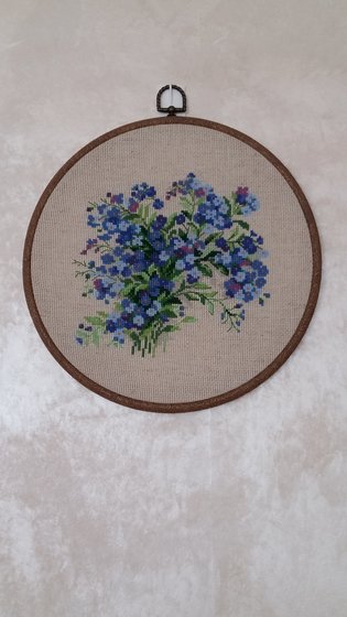 Работа «Незабудки»