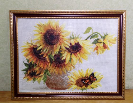 Работа «Солнечный букет»