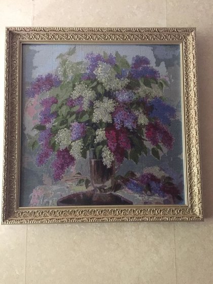 Работа «Сирень»