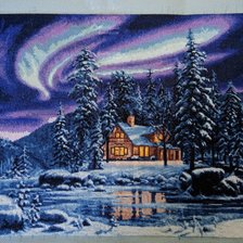 Работа «Северное сияние»