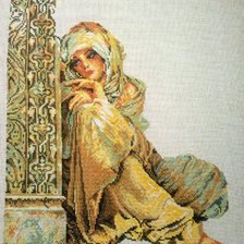 Работа «Арабская девушка»