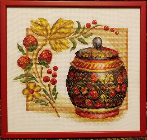 Работа «Ягодки в рамке ))»