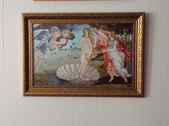 Работа «Боттичелли: Рождение Венеры»