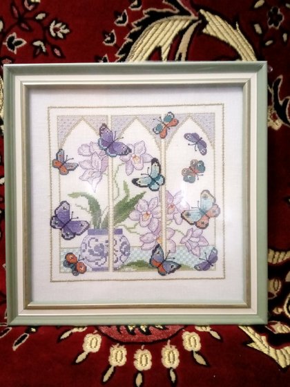 Работа «Бабочки снова»