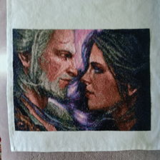 Работа «Ведьмак и Йонифер»