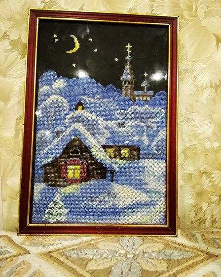 Работа «"С Рождеством!" Схема была взята из интернета»