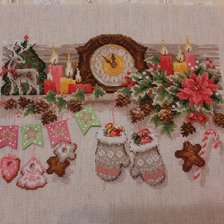 Работа «"Рождественская полка" от фирмы "Риолис"»