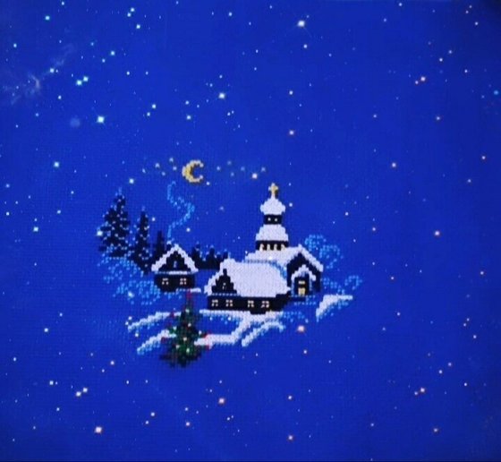 Работа «Новогодние салфетки от фирмы "Искусница"»