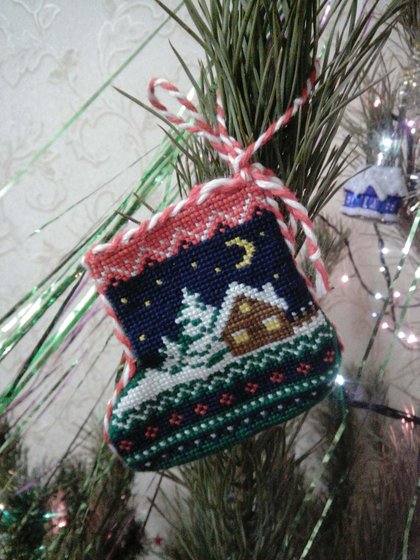 Работа «"Новогодний сапожок" от "Риолис"»