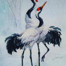 Работа «"Журавли" от "Риолис"»