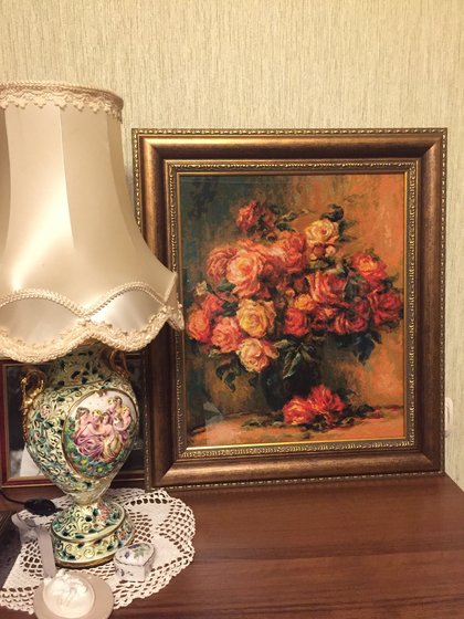 Работа «Розы Ренуара»