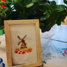 Работа «"Мельница в маковом поле" в интерьере.»