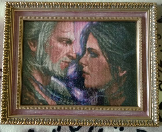 Работа «Ведьмак и Йонифер»