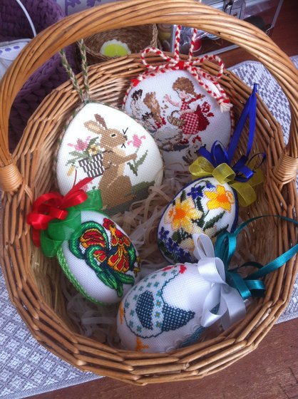 Работа «Пасхальная вышивка»