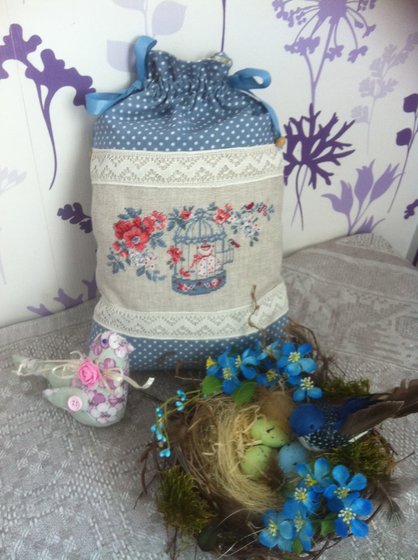 Работа «Мешочек для белья»