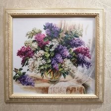 Работа «Аромат сирени от Чудесной иглы»