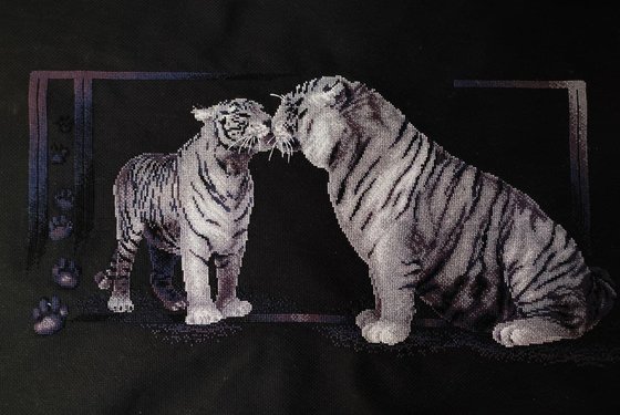 Работа «Тигринная    любовь.»