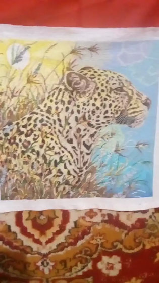 Работа «Гепард у воды»