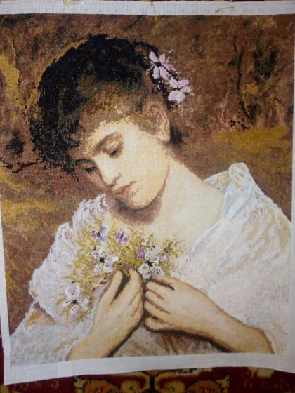 Работа «Девушка»