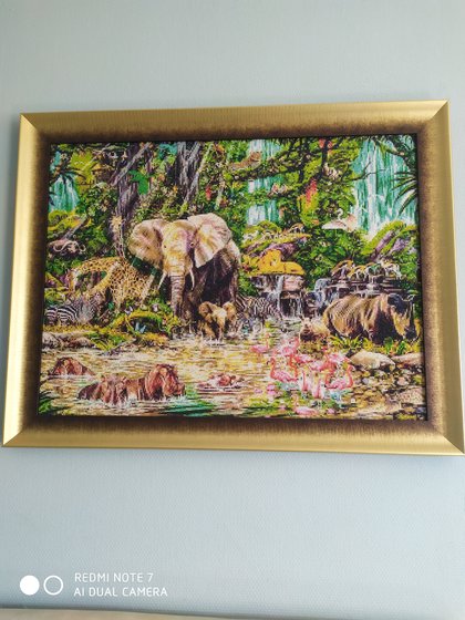 Работа «Звериный рай»