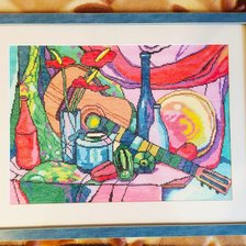 Работа «Бешеный натюрморт»