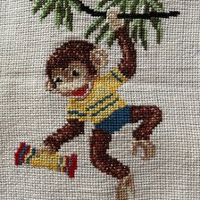 Работа «Обезьянка»