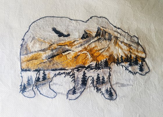 Работа «"Мир животных. Медведь"»