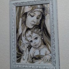 Работа «Мадонна с младенцем.»