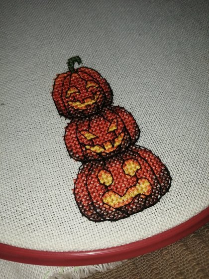 Работа «Тыквы Хэллоуин»